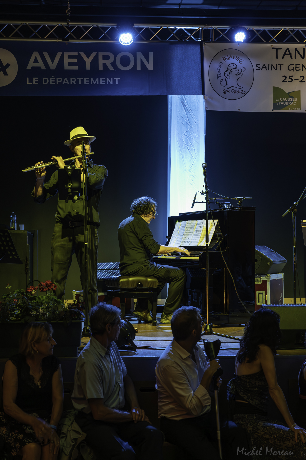 Michel MOREAU au 18ème Festival de Tango Saint Geniez d'Olt